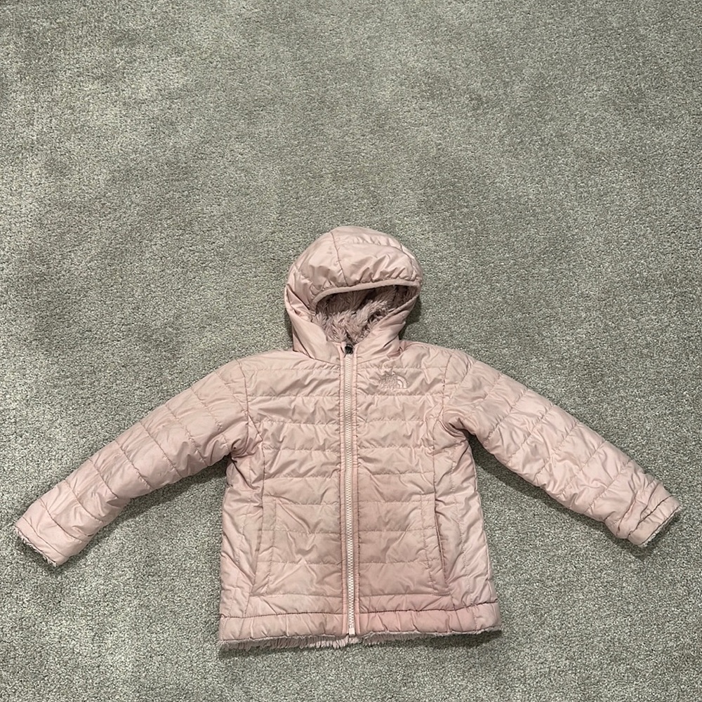 Kids mossbud swirl reversible water repellent heat seeker jacket